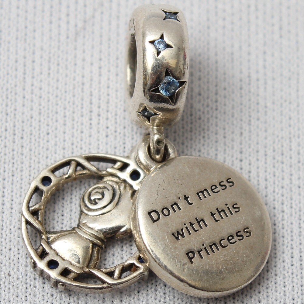 Pandora Star Wars X Princess Leia Double Dangle Charm 799251C01 (U)