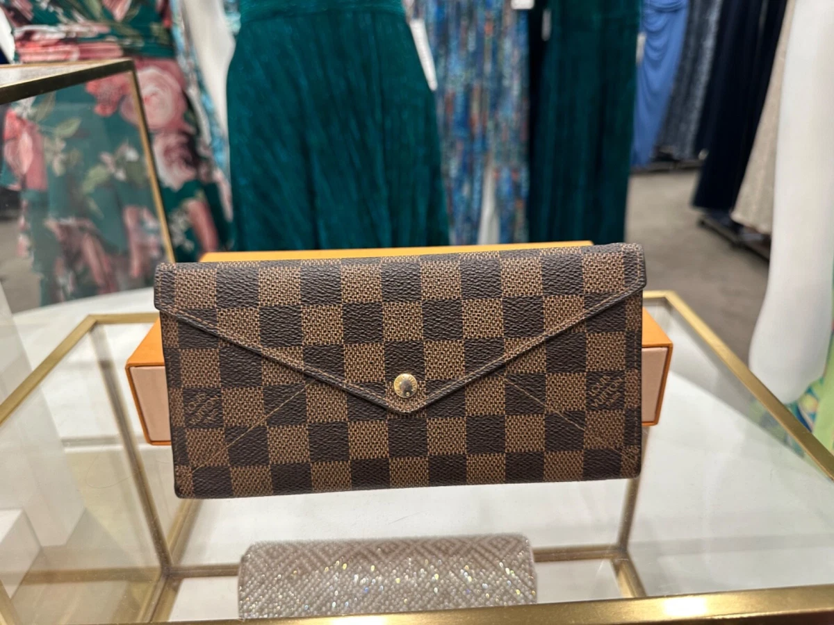 Louis Vuitton Origami Wallet Damier Long Brown