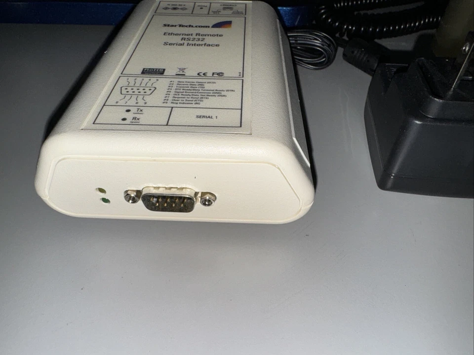 StarTech.com 1 Port RS232 to Ethernet IP Converter PN: NETRS232 1 - Image 3 of 4