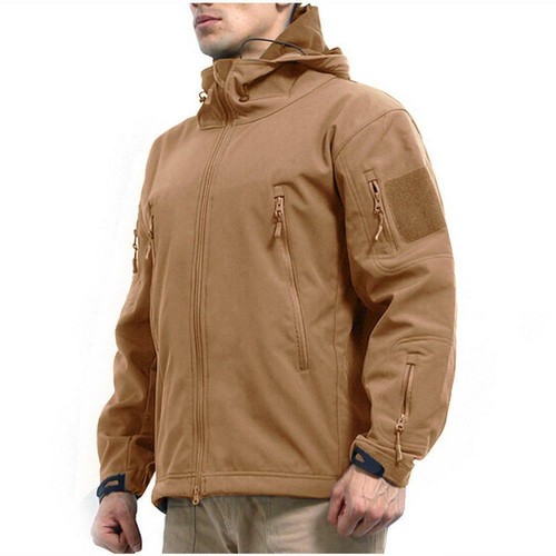 Stalker Soft Shell Waterproof & Windproof Fleece Hooded Jacket - Picture 24 of 41