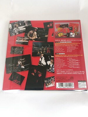 TOTO IV 40th Anniversary Deluxe Edition Japan Music CD SACD