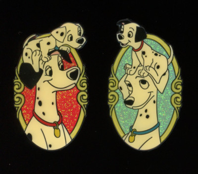 Tokyo Disney Resort Pongo & Perdita 101 Dalmatians 2 Pin Set