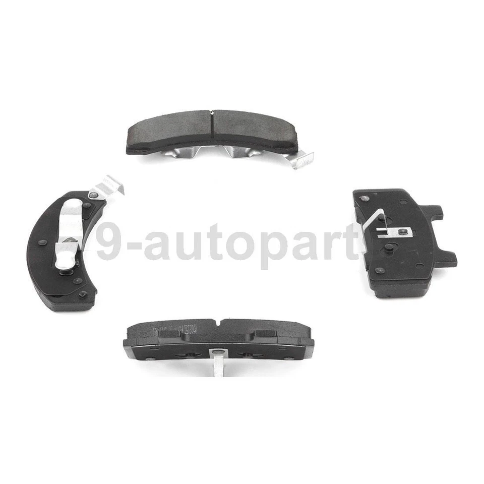 Rotores de disco delanteros + pastillas de freno de cerámica para Cadillac Fleetwood 1985 1986-1989 Foto 4 de 4