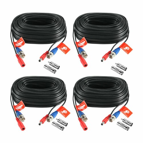 100ft Extension Cord Swann BNC Coaxial Cable For Security Camera