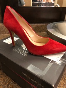 vince camuto red heels