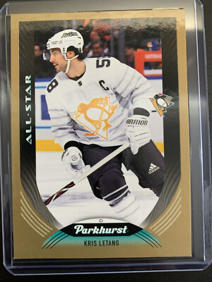 Kris Letang All Star Gold Parallel 225 - 2020-21 Parkhurst - NM/M