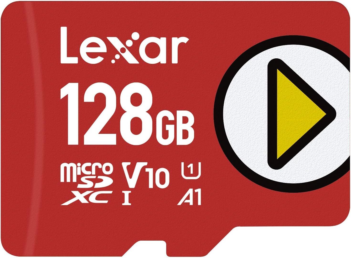 Lexar PLAY Micro SD 128 GB, Scheda microSDXC UHS-I, Lettura Fino a 128GB