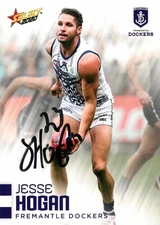Signed 2020 Fremantle Dockers AFL Select Footy Stars Card - Jesse Hogan