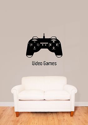 Wall Stickers Vinyl Decal Joystick Controller Video Games XBox (z1713)