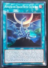 RUGGITO DEI DRAGHI OCCHI COLOR BLU Super Rara in Italiano SDWD-IT019 YUGIOH