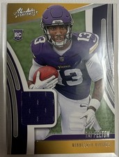 2025 Absolute Tai Felton Rookie Materials RC Jersey #ARM-TFN Vikings Patch Relic