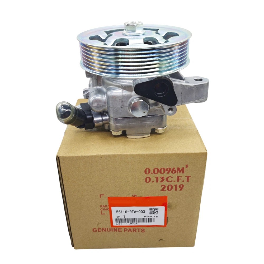 Power Steering Pump w/ Pulley For 2002-2011 Acura Honda CR-V 2.4L