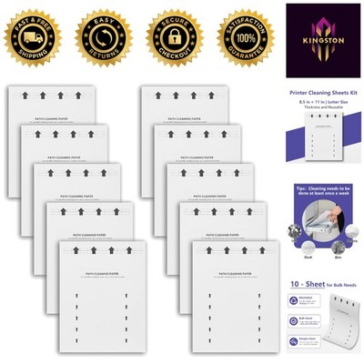 High-Performance Reusable Printer Cleaner Sheets - Save Costs & Improve Clarity