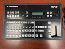 Ross Carbonite Video Switcher and Control Panel