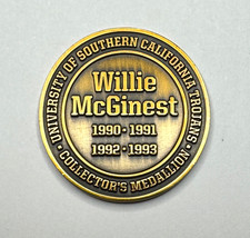 1990-93 USC Trojans Club 55 Medallion Willie McGinest Football Linebacker Token