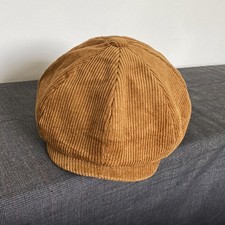 Unisex 8 Paneles Boina de Newsboy Gorra Pana Cabbie Paperboy Clásico Boina Sombrero Plano