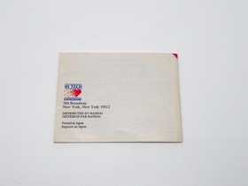 Tom & Jerry NES Manuale di istruzioni FRA