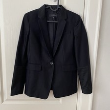 595 rag bone Black Single Breasted Button Blazer Jacket size 0