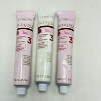 3x Loreal Paris Excellence Creme Conditioning Hair Treatment Tubes 1.86 oz