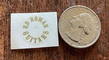 Ed Roman Guitar Shop STICKER - Las Vegas Neva...