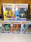 Pokemon Funko Pops Squirtle  Bulbasaur Charmander Pikachu Munchlax 353 885 455
