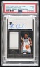2020-21 Panini One and One 65/99 Anthony Edwards PSA 7 Rookie Patch Auto RC