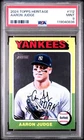 2024 Topps Heritage Aaron Judge #112 PSA 9 MINT New York Yankees