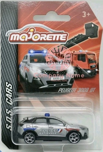 MAJORETTE PEUGEOT 3008 POLICE FRANÇAISE - S.O.S CARS - 2025 - n°2 -