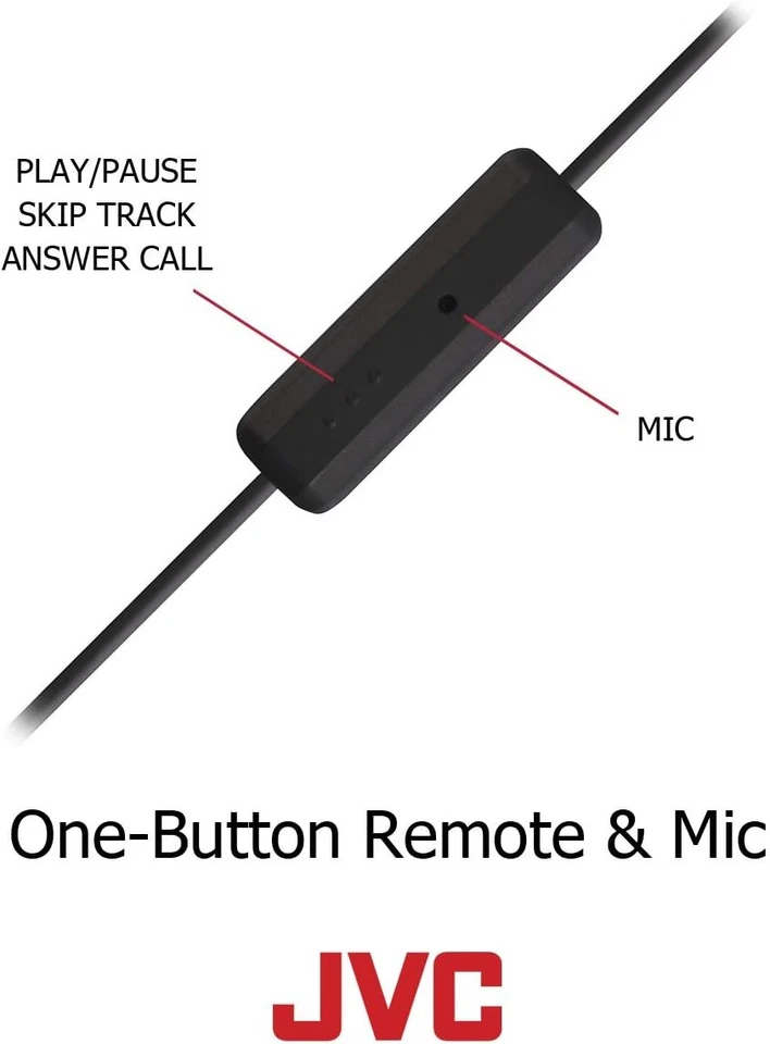 JVC HAEBR80S Sports Clip Headphones (Silver) Silver Standard Packaging - Image 2 of 4