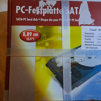 PC Festplatte SATA, 3,5'', 2TB,  Seagate, 24h Betrieb, NEU, Modell ST2000VN004