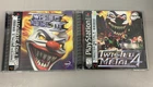 NO DISC! Twisted Metal III & IV (Sony PlayStation 1, 1998) Case and Manual ONLY!
