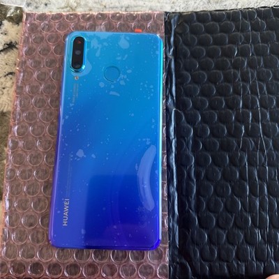 Orig Original Huawei P30 Lite (MAR-L21) Akkudeckel in Blau - 02352RPY