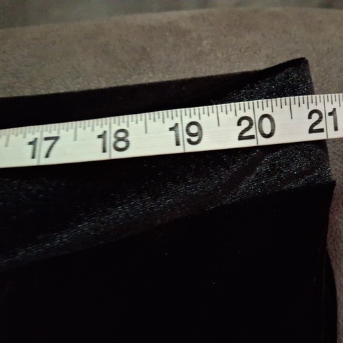 Smart Velvet Wide Leg Dress Trousers - Black - Size 18/XXL - BNNT - Picture 13 of 17