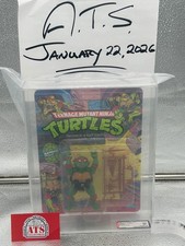 WOW AFA 80 1988 Playmates TMNT Series 1 10 Back Raphael Plastic Head WOW