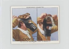 1938 Churchman's Air Raid Precautions Tobacco #27 1d0j