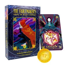 Genuine The FABLEMAKER'S ANIMATED TAROT DECK of Many Things HIT POINT PRESS