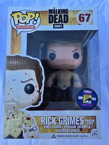 Funko Pop! Vinyl: The Walking Dead #67 Rick Grimes 2013 SDCC Exclusive