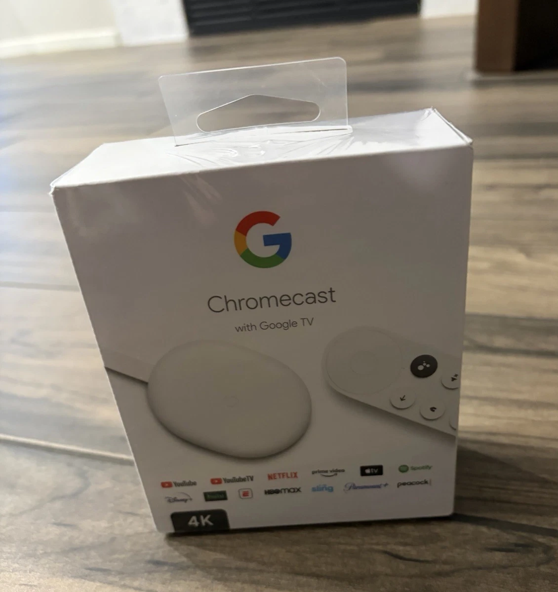 Google Chromecast with Google TV White 2160p Google Assistant