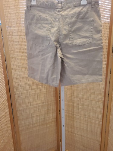 Cat Jack Boys Sz 16 Beige Flat Front Adjustable Waist At The Knee Stretch - Picture 12 of 12