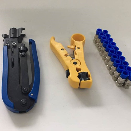 Juego de alicates de prensado Kit de reparación de cables Herramienta de compresión Crimpadora Alambre - Imagen 4 de 12