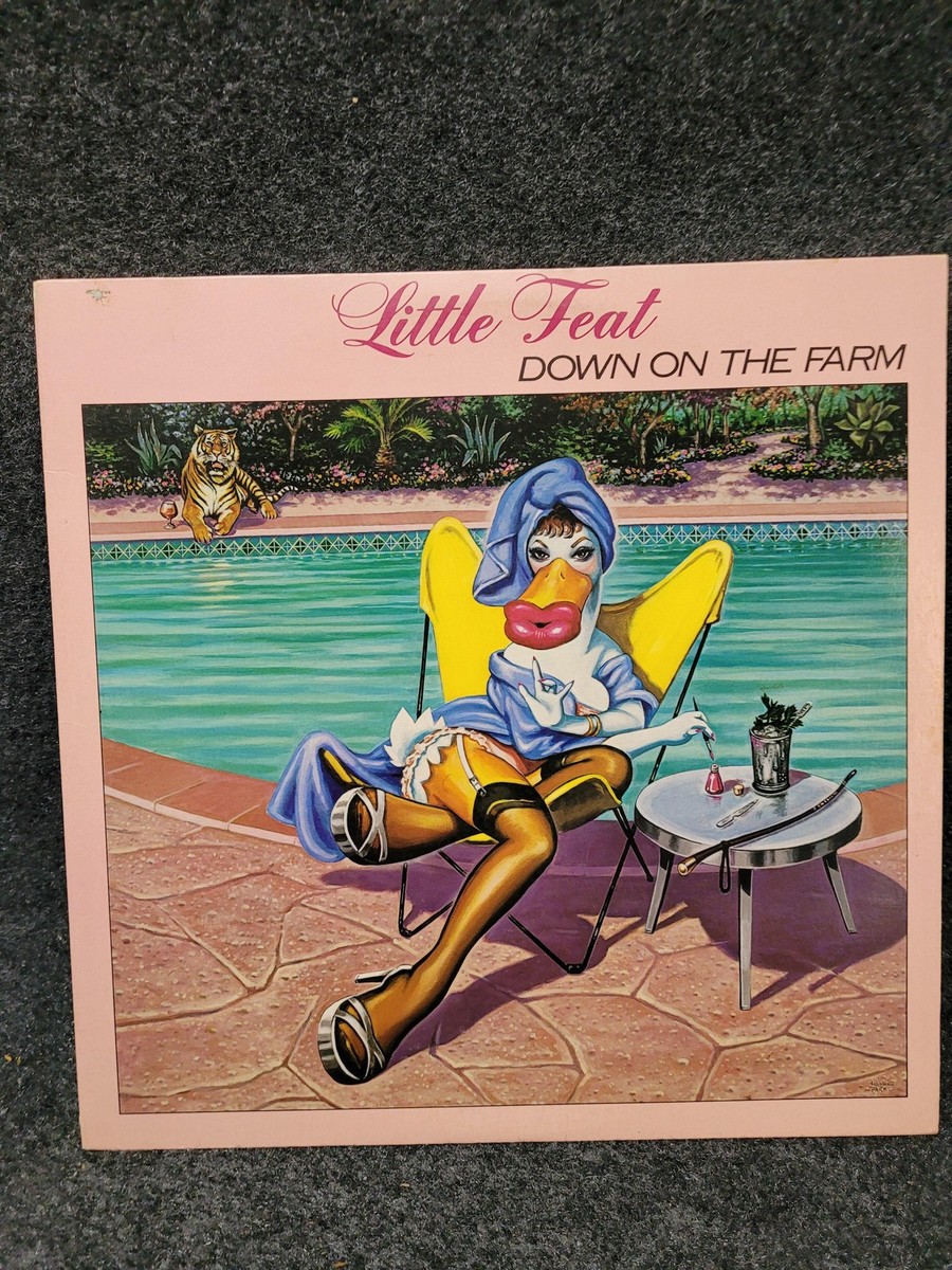 Vintage Little Feat Vinyl Down On The Farm 1979 Rock Album Warner