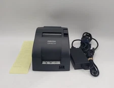 Epson Micros Oracle TM-U220B M188B Receipt Printer with Adapter