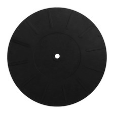 7 Inch Turntable Platter Mat Rubber Silicone Slipmat Turntable Platter Mat