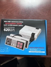 Nintendo NES Control Deck Home Console Gray, 2 Controllers, Cords Fake