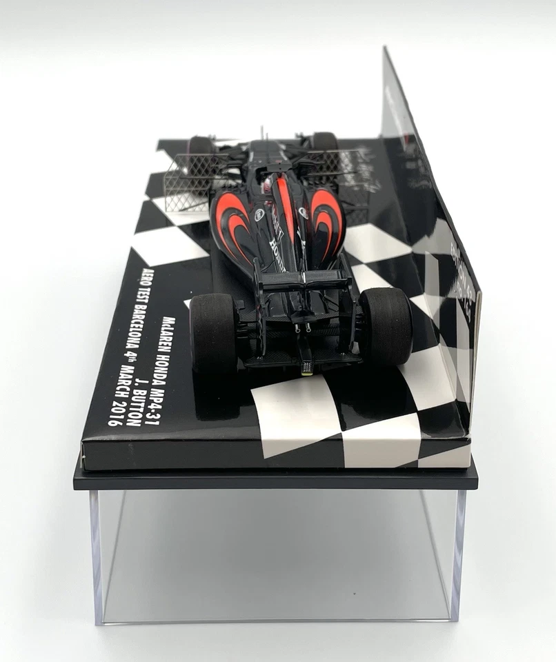 NEW Minichamps 1/43  McLaren Honda MP4-31 #22 Aero Test 2016 - Jenson Button - Image 4 of 4