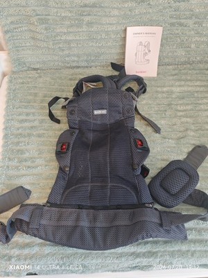 BabyBjörn Babytrage One Air 3D Mesh   Anthrazit   Wie neu