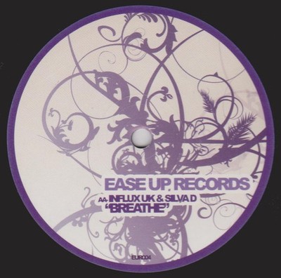 Influx Uk & Silva D - Move - UK 12'' Vinyl - 2008 - Ease Up