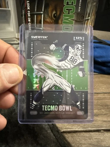 MICHAEL IRVIN `SWERVIN\'` Bo Jackson Battle Arena Tecmo Bowl Steel #130- Cowboys