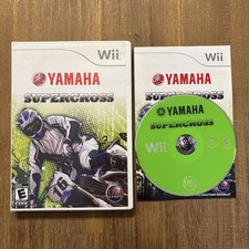 Wii Nintendo Yamaha Supercross (Nintendo Wii, 2006) CIB Games Complete, Tested !