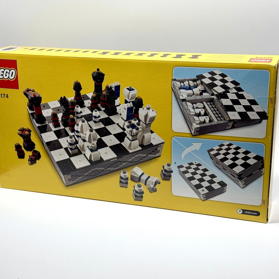 LEGO 40174 Iconic Chess Set Brand New Sealed Official Authentic Genuine - Image 3 of 3